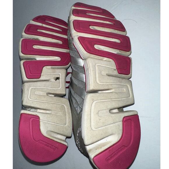 Adidas Climacool Oscillation Women's‎ 8.5 Silver/Pink Mesh Running Sneakers - Picture 7 of 7